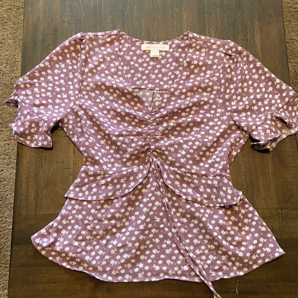 Purple blouse sized medium